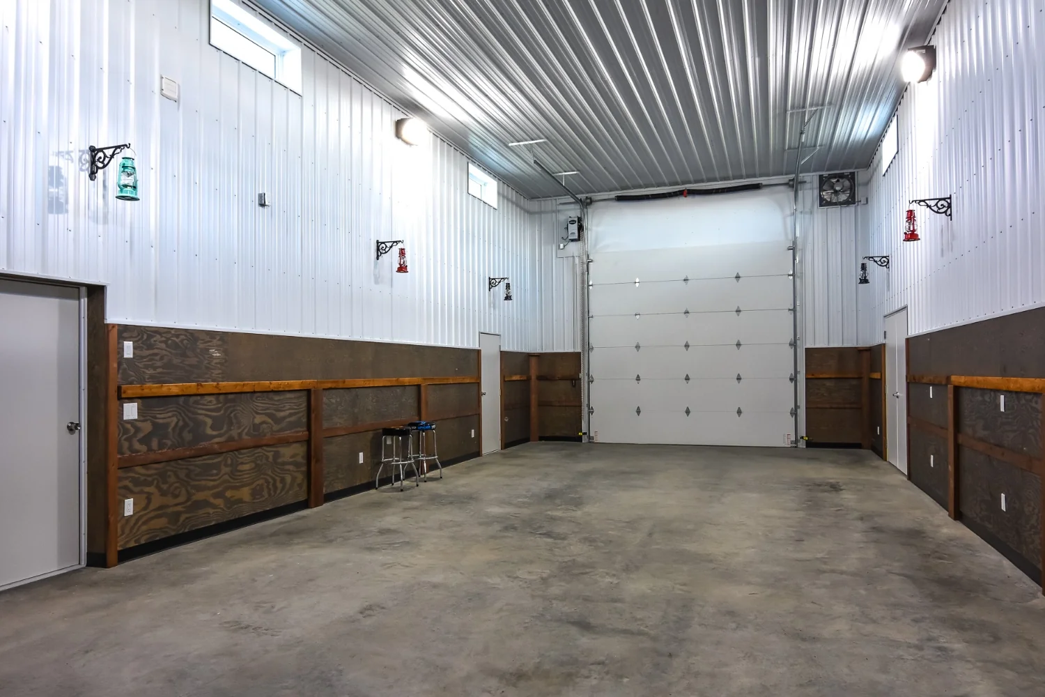 Inside a insulated hobby shop with a bright interior.