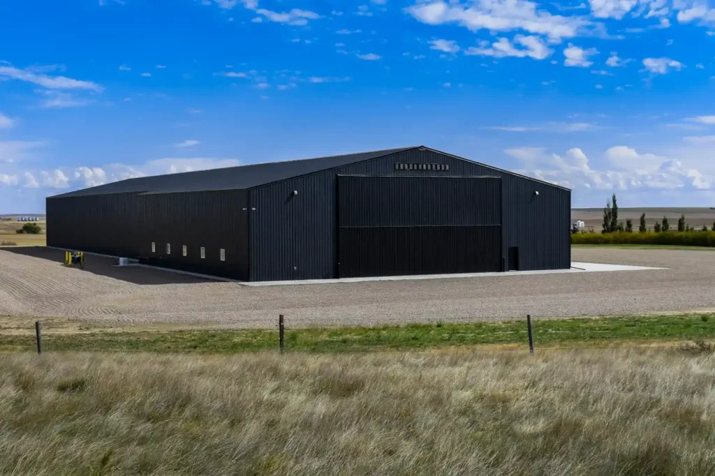 Large Multi-purpose Post Frame Building To Support Agricultural Operations With Cold Storage And Heated Shop